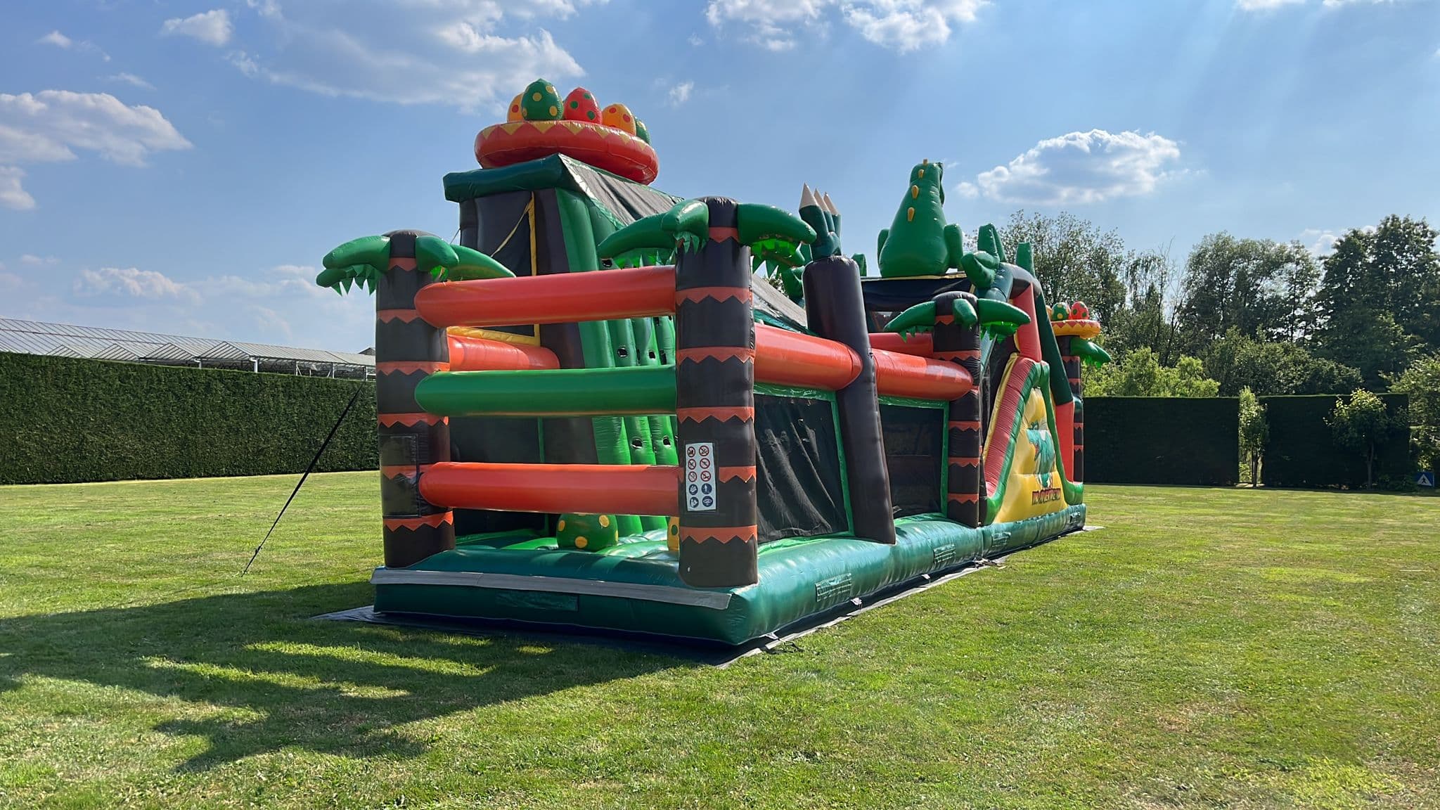 Dino run 15m Hindernisbanen 2 delen Jumperke