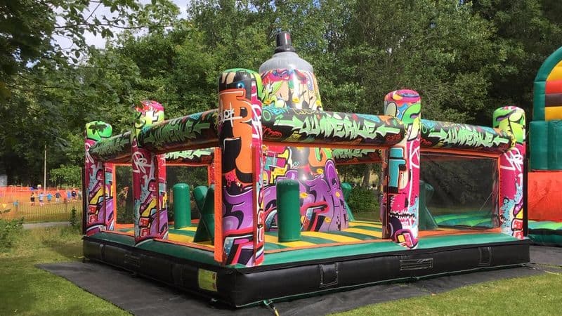 Airland Graffiti 2 klimkooi Hindernisbanen 1 deel Jumperke