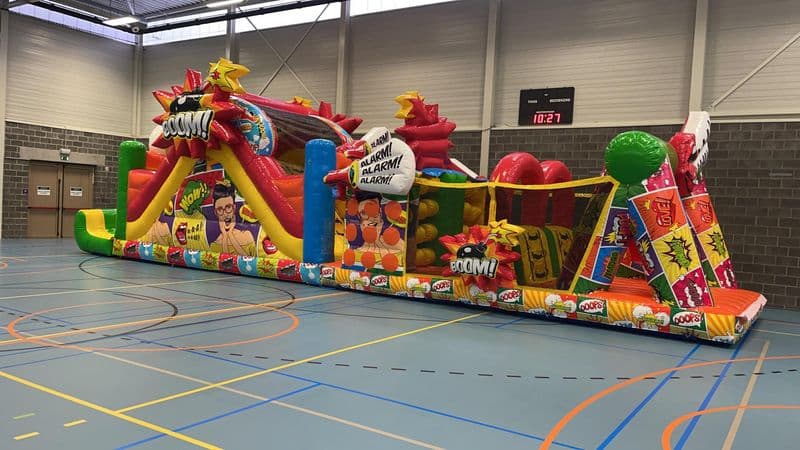 Comic run 14m Hindernisbanen 2 delen Jumperke