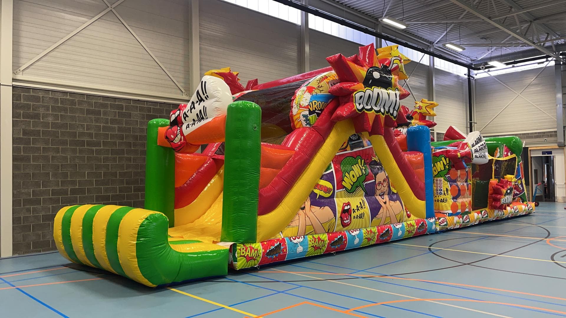 Comic run 14m Hindernisbanen 2 delen Jumperke