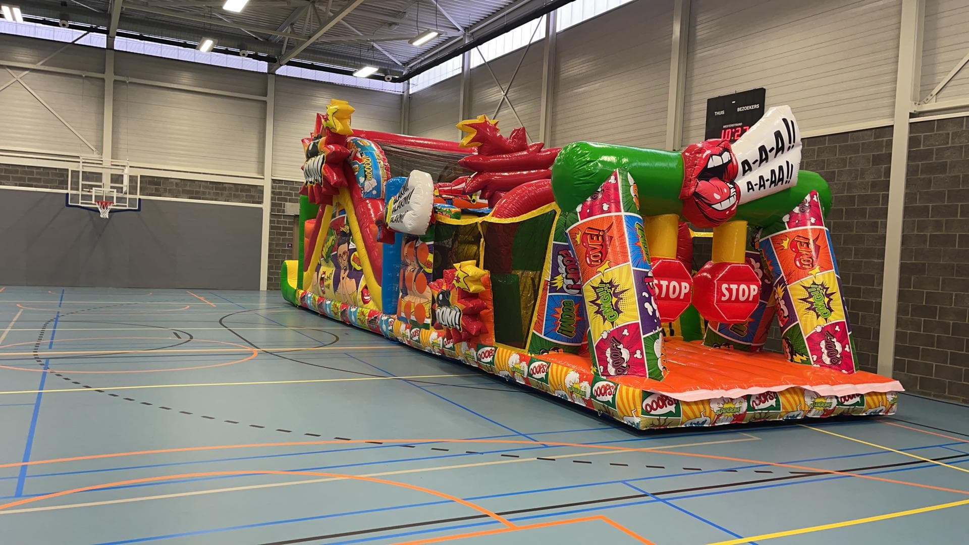 Comic run 14m Hindernisbanen 2 delen Jumperke