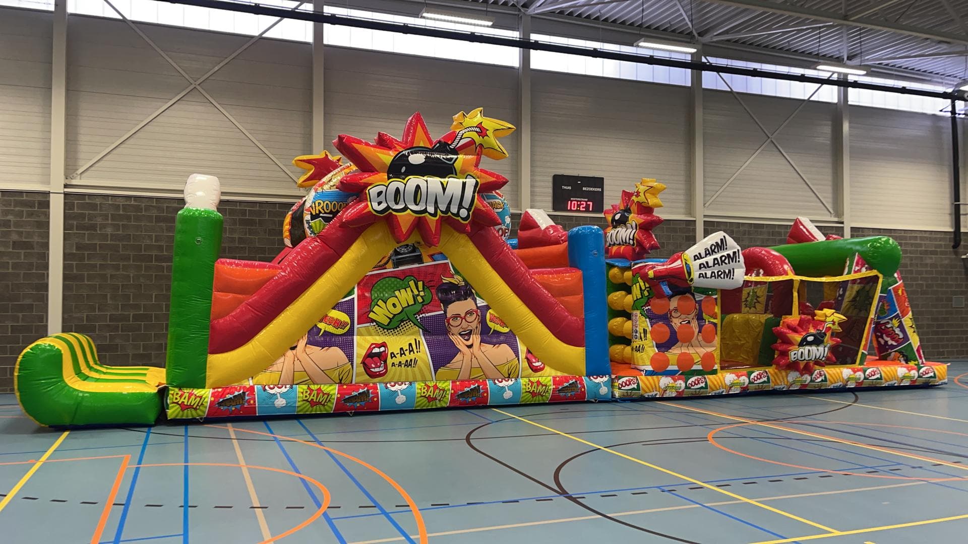 Comic run 14m Hindernisbanen 2 delen Jumperke