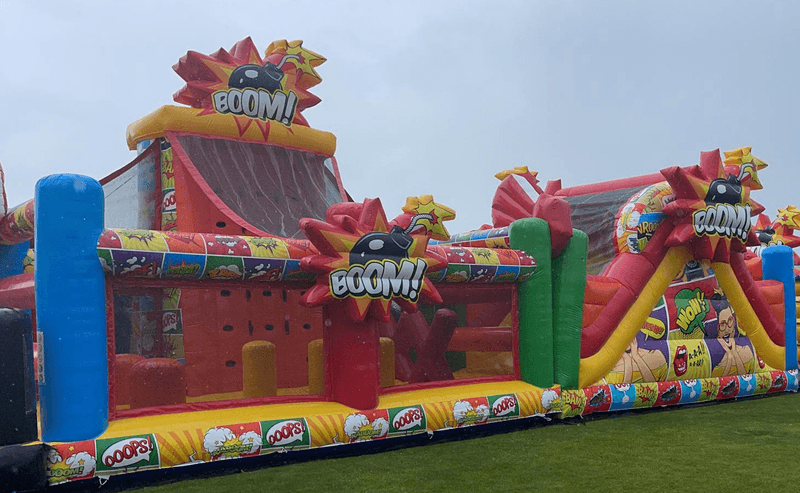 Comic run 15m Hindernisbanen 2 delen Jumperke