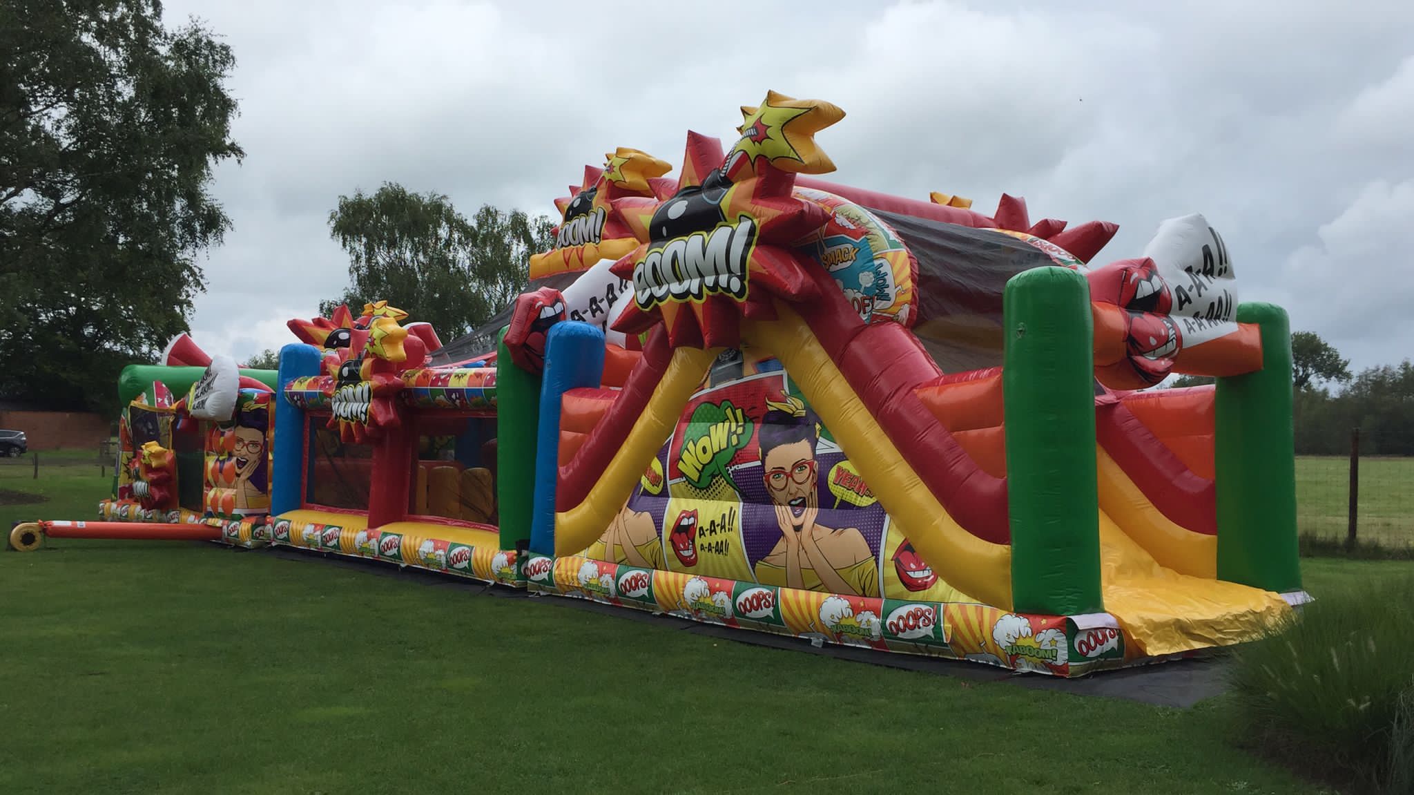 Comic run 21m Hindernisbanen 3 delen Jumperke