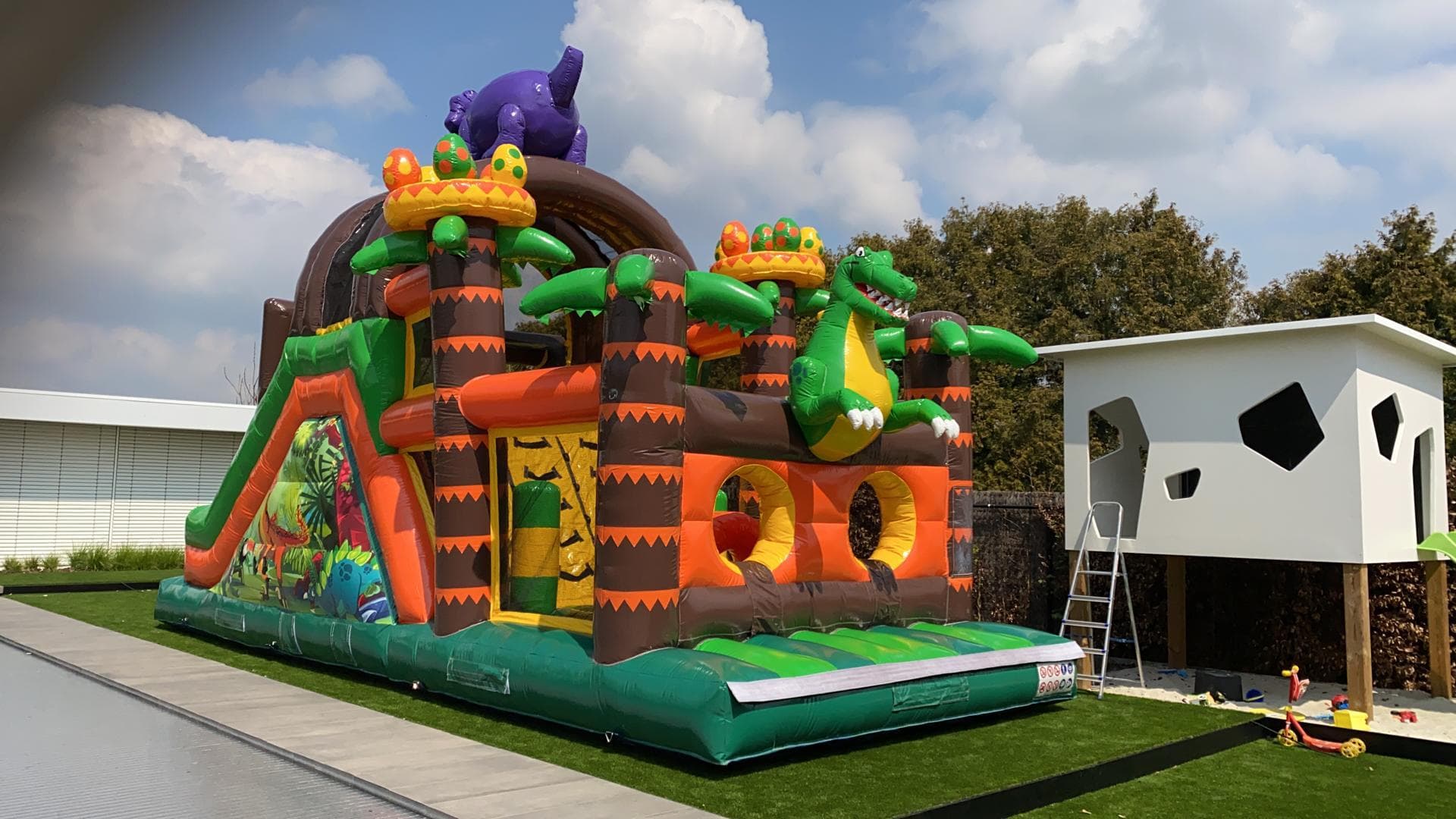 Dino run 10m Hindernisbanen 1 deel Jumperke
