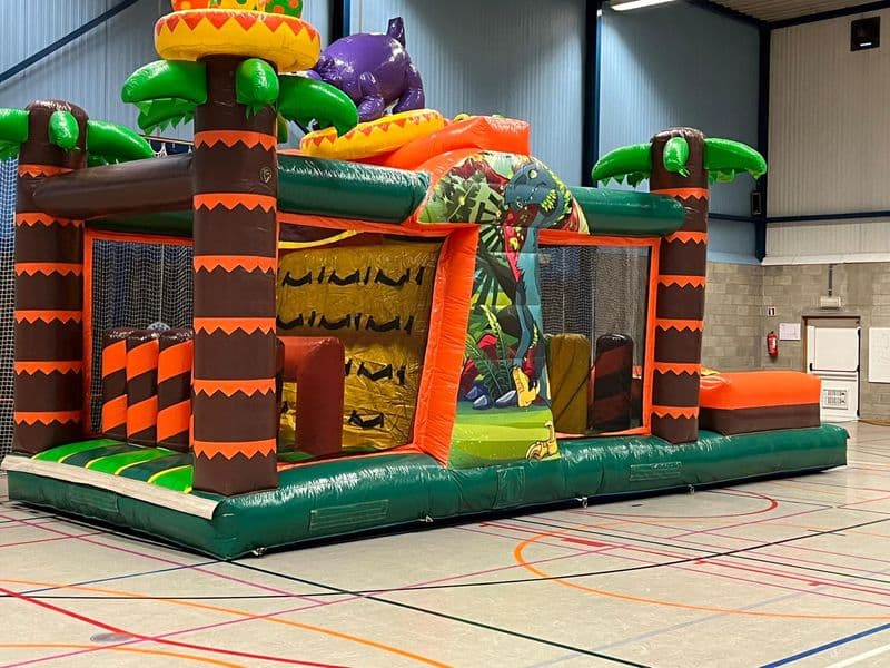 Dino run deel 1 multiplay xl Hindernisbanen 1 deel Jumperke
