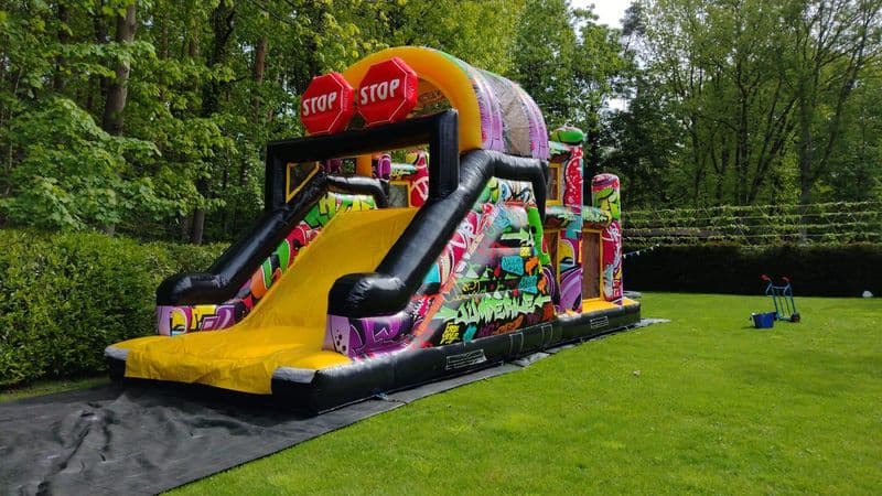 Graffiti run 10m Hindernisbanen 1 deel Jumperke