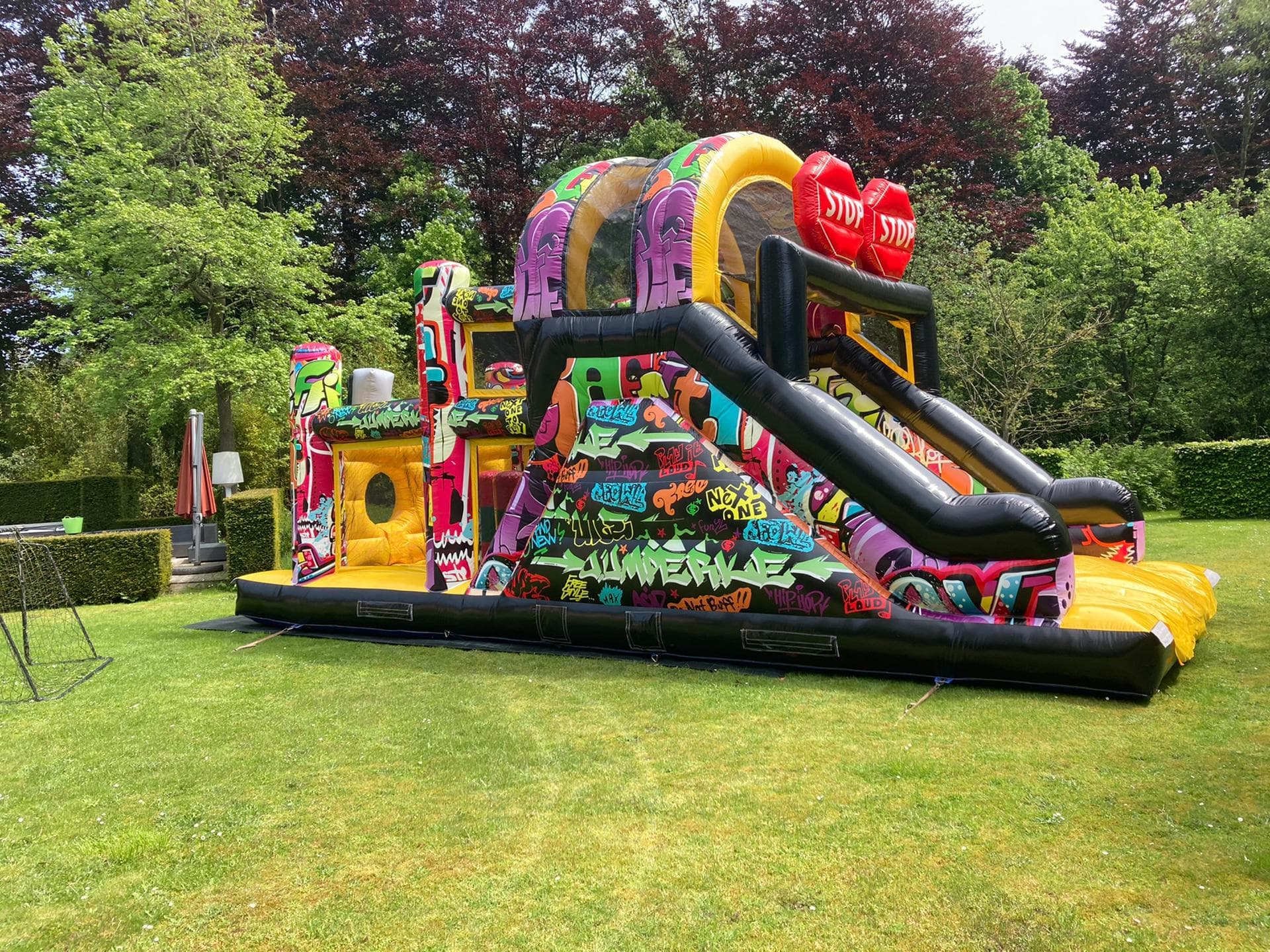 Graffiti run 10m Hindernisbanen 1 deel Jumperke