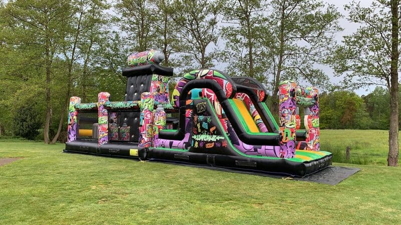 Graffiti run 15m Hindernisbanen 2 delen Jumperke