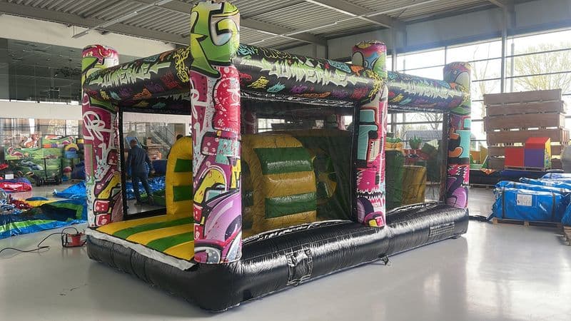 graffiti run deel 1 Hindernisbanen 1 deel Jumperke
