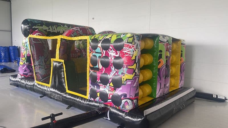 graffiti run deel 3 multiplay Hindernisbanen 1 deel Jumperke