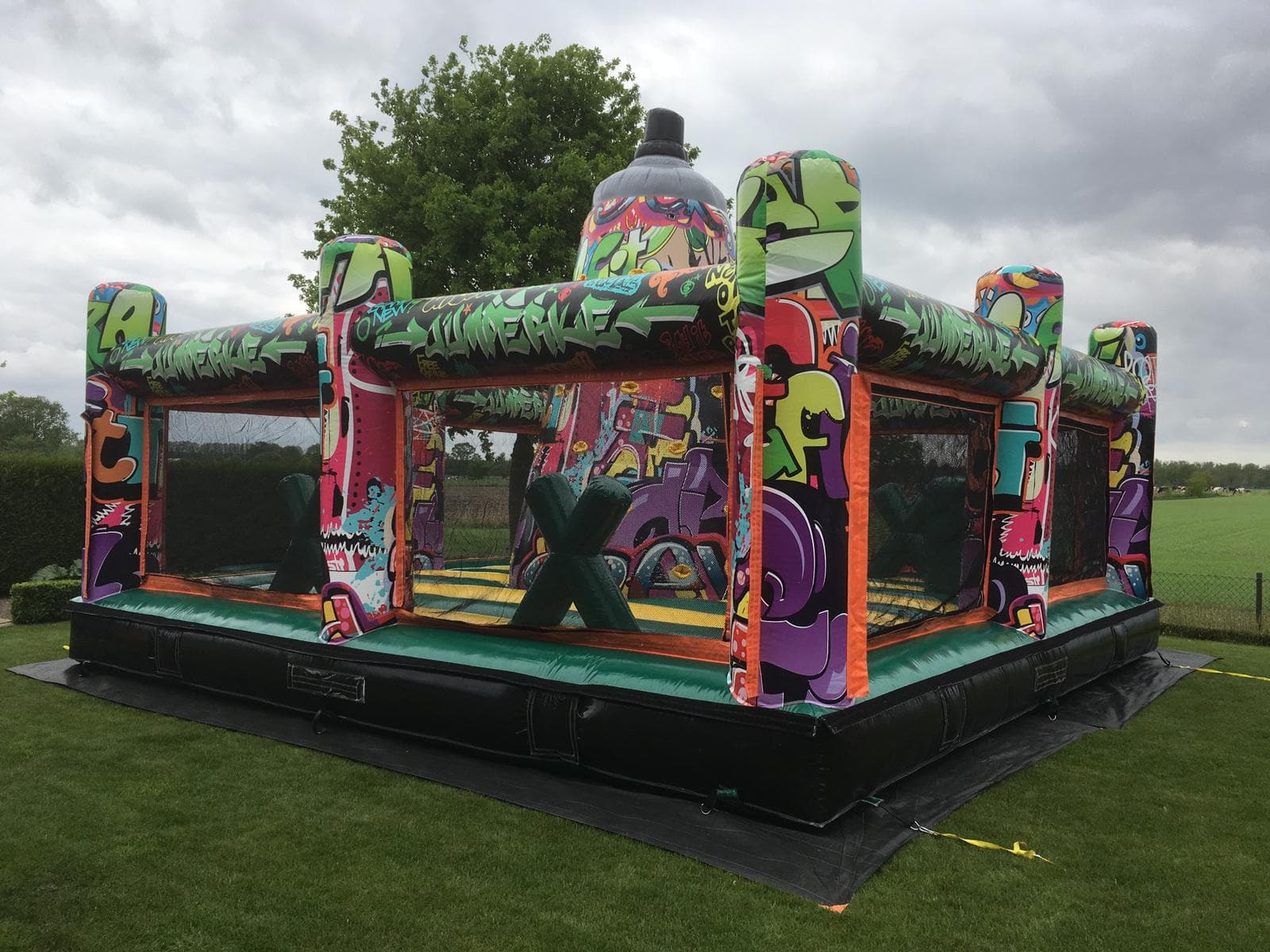 Airland Graffiti 2 klimkooi Hindernisbanen 1 deel Jumperke