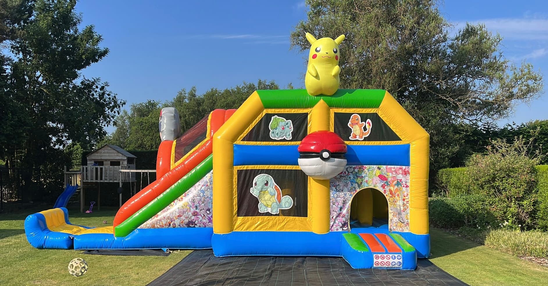 Combislide XL slide pokemon Springkastelen Groot Jumperke