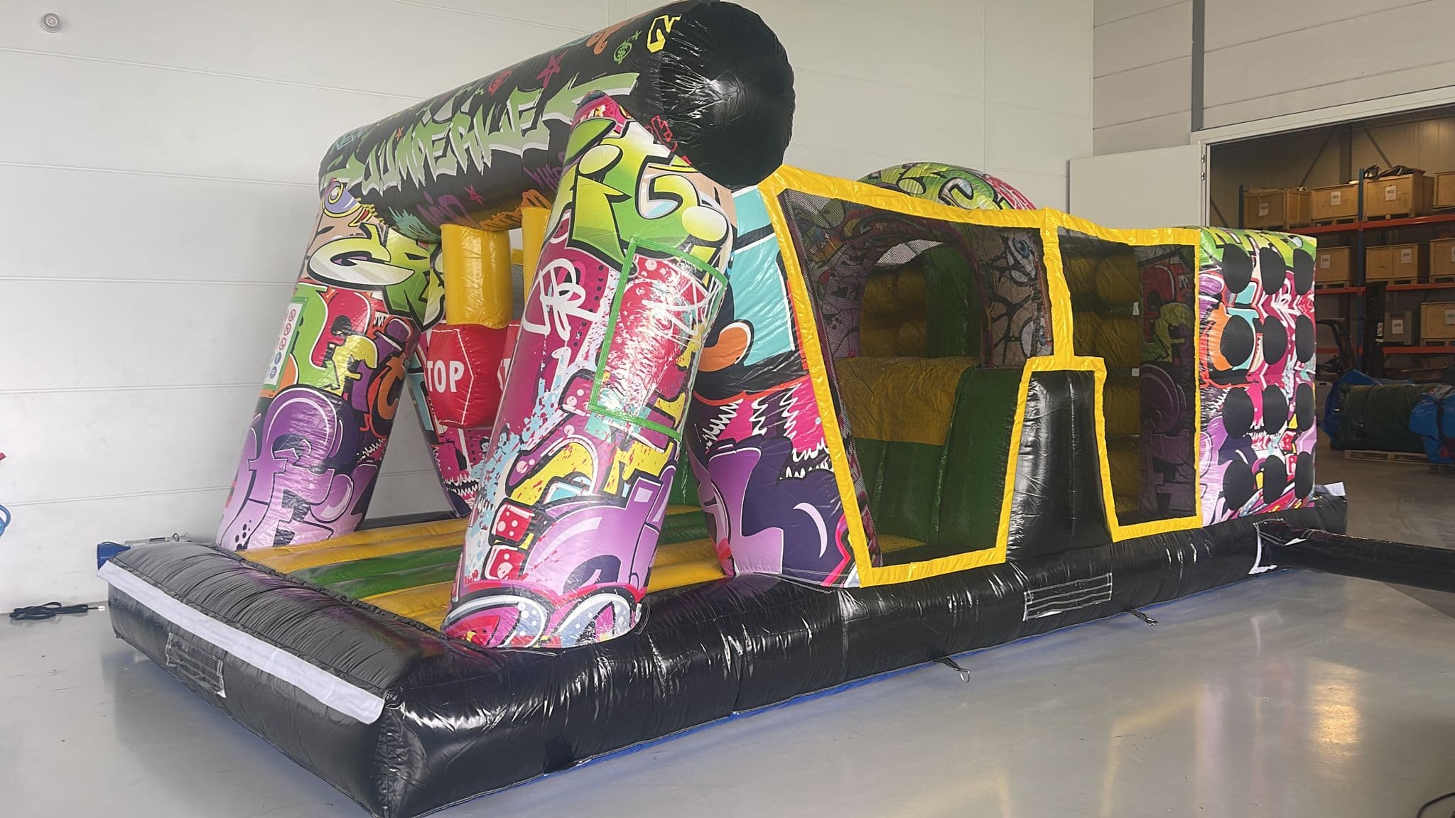 graffiti run deel 3 multiplay Hindernisbanen 1 deel Jumperke
