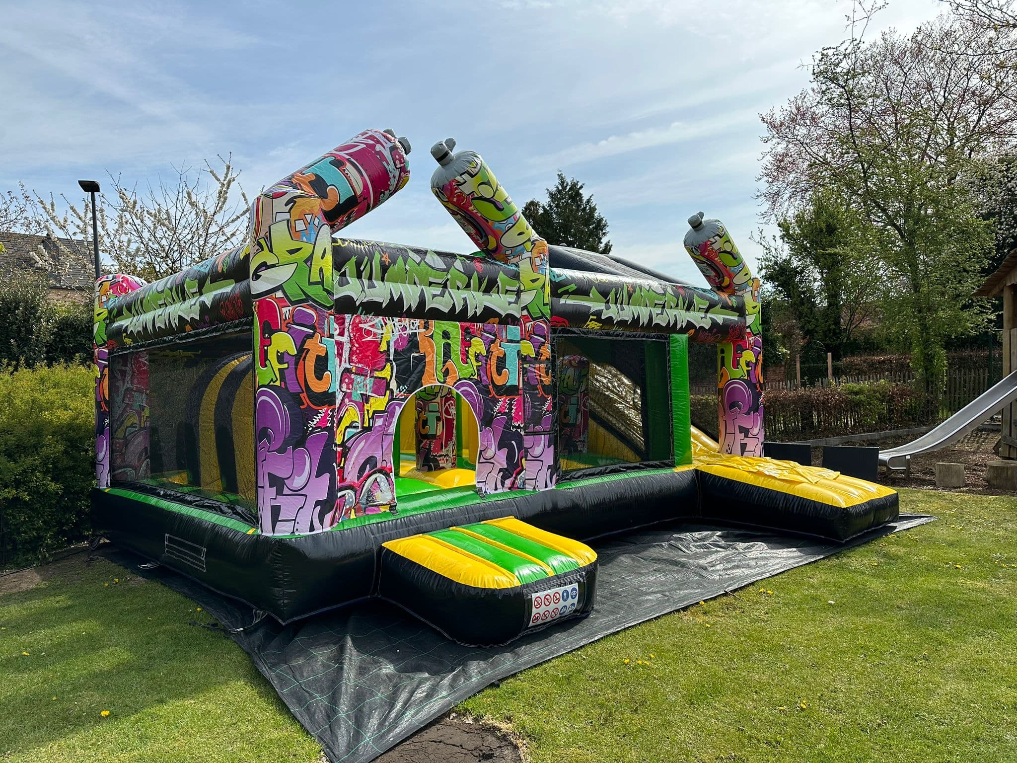 Park XXL megaslide graffiti Jumperke